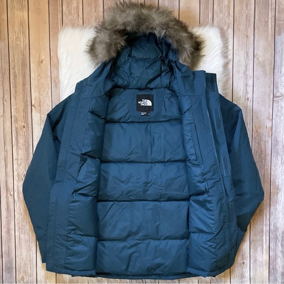 The North Face Men’s Arctic Parka In Monterey Blue - Picture 7 of 9